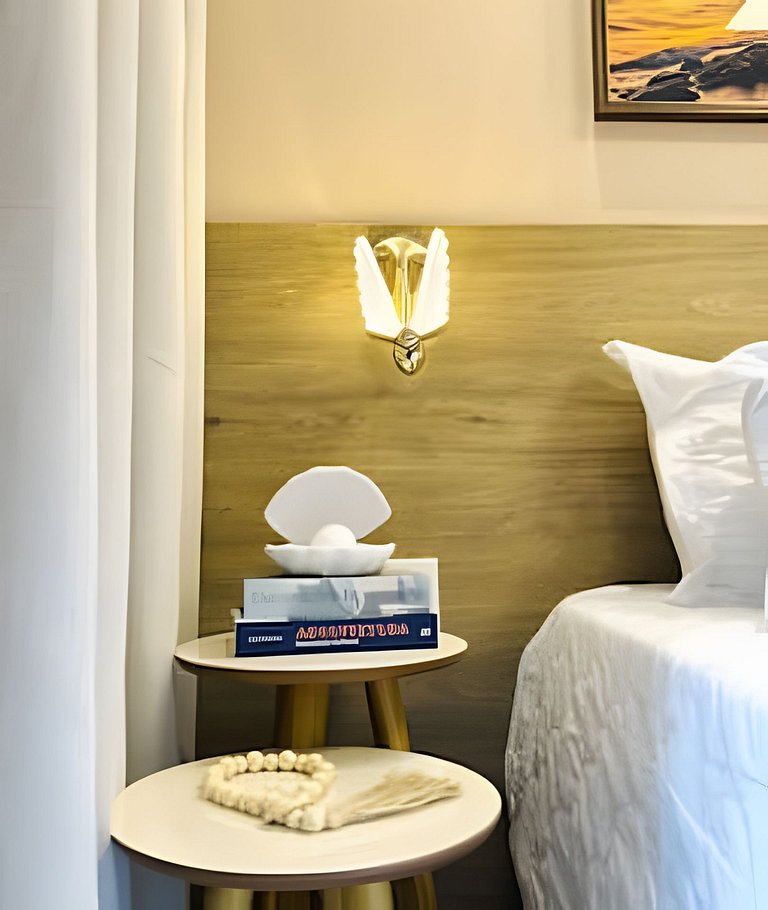 Studio moderno vista mar- Stella Maris/Itapuã!