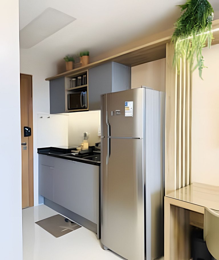 Studio moderno vista mar- Stella Maris/Itapuã!