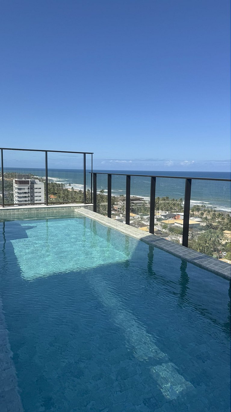 Studio próximo ao mar e piscina em Salvador