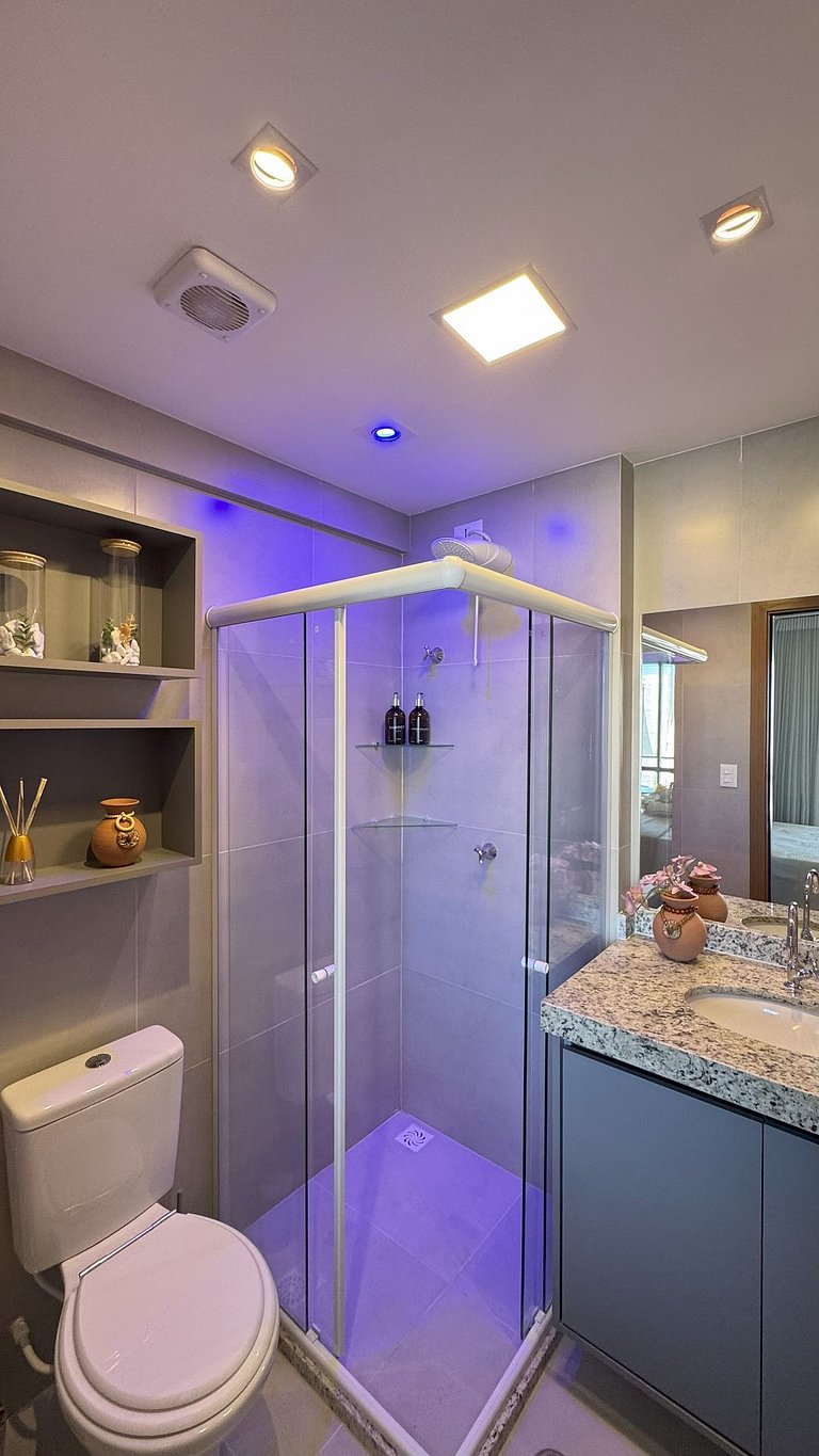 Studio próximo ao mar e piscina em Salvador