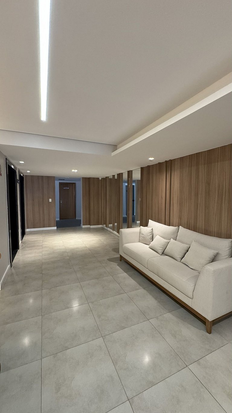 Studio próximo ao mar e piscina em Salvador