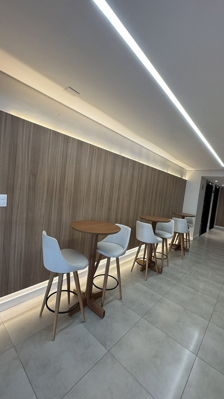 Studio próximo ao mar e piscina em Salvador