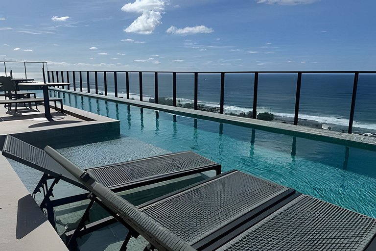 Studio aconchegante perto do mar