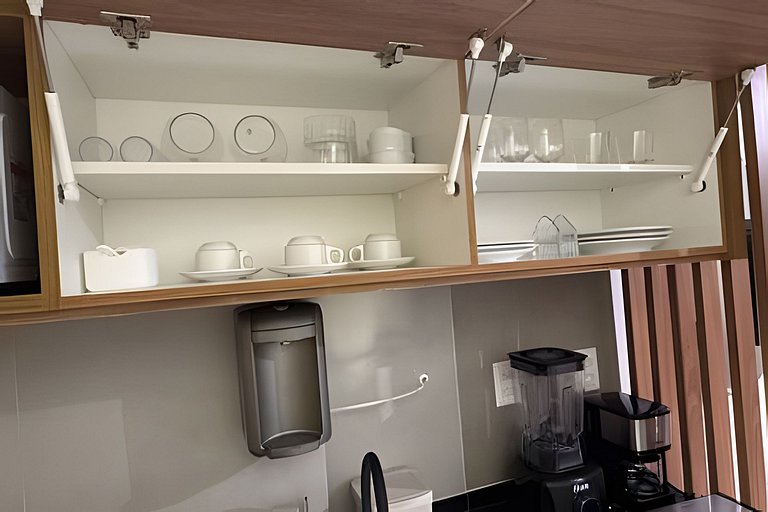 Studio aconchegante perto do mar