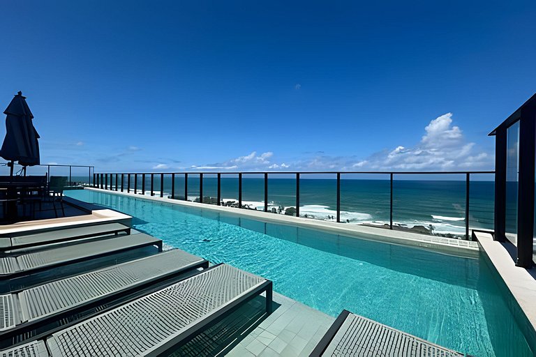 Studio aconchegante perto do mar