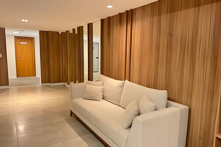 Studio aconchegante perto do mar