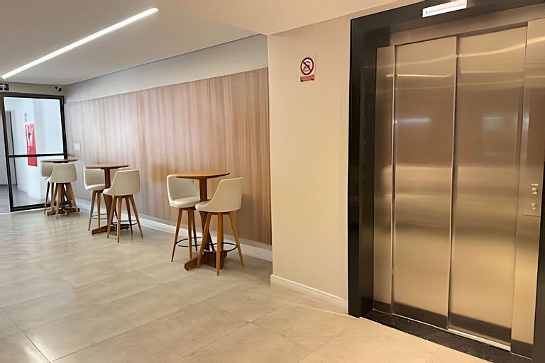 Studio aconchegante perto do mar