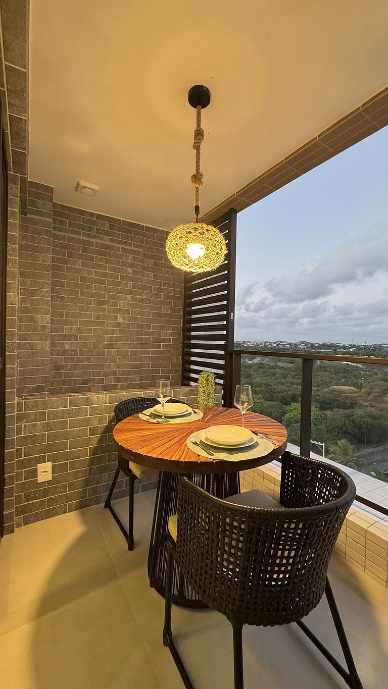 Lindo Studio com vista para o mar em Stella Maris