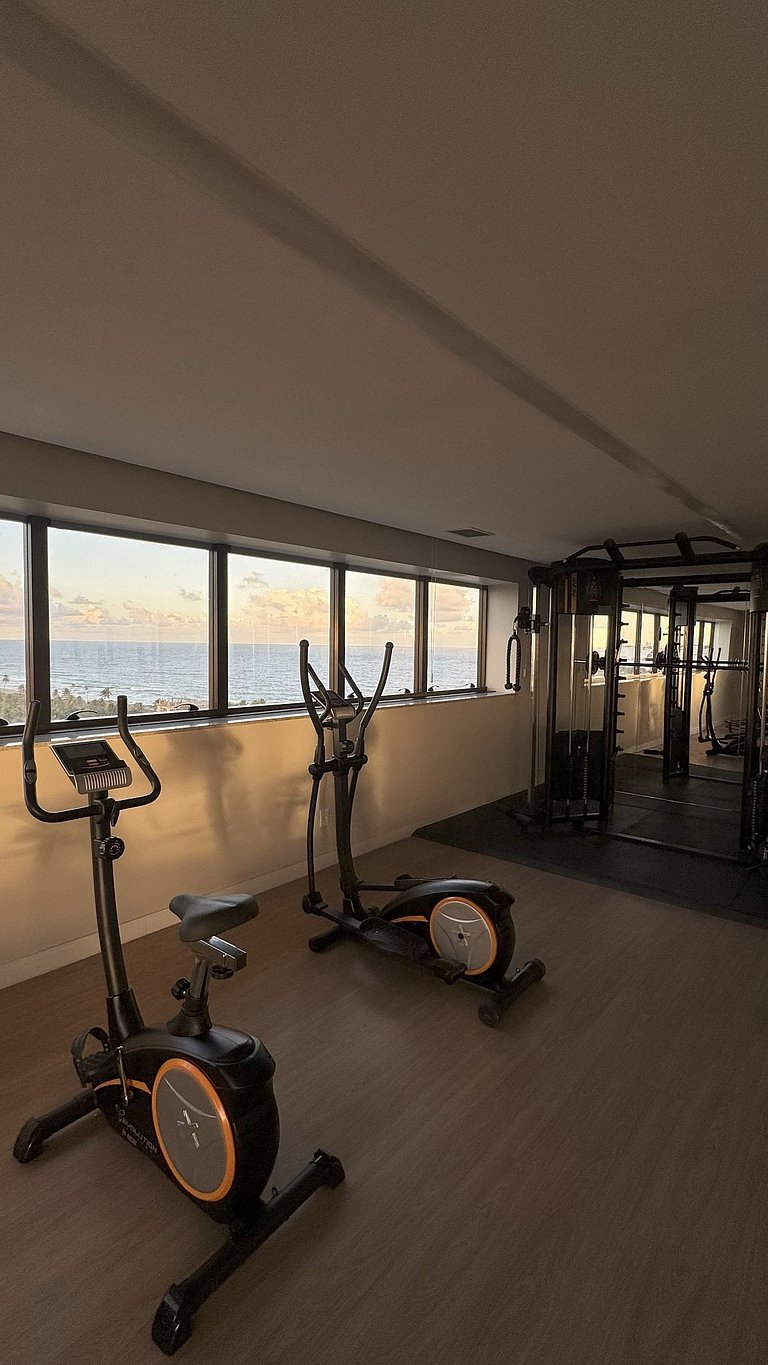 Lindo Studio com vista para o mar em Stella Maris