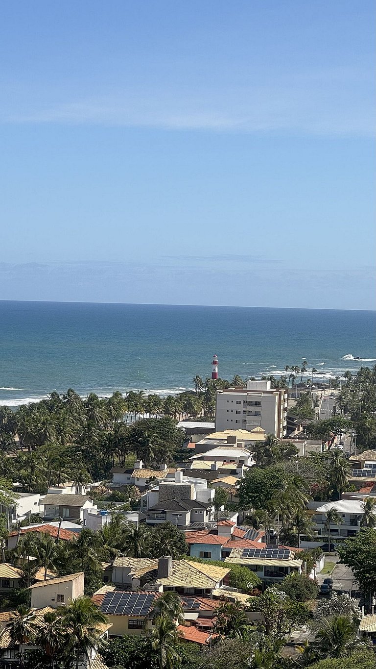 Lindo Studio com vista para o mar em Stella Maris