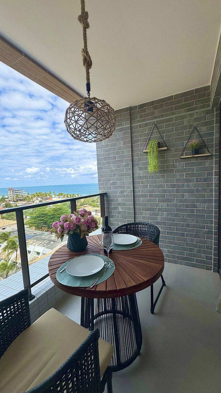 Lindo Studio com vista para o mar em Stella Maris