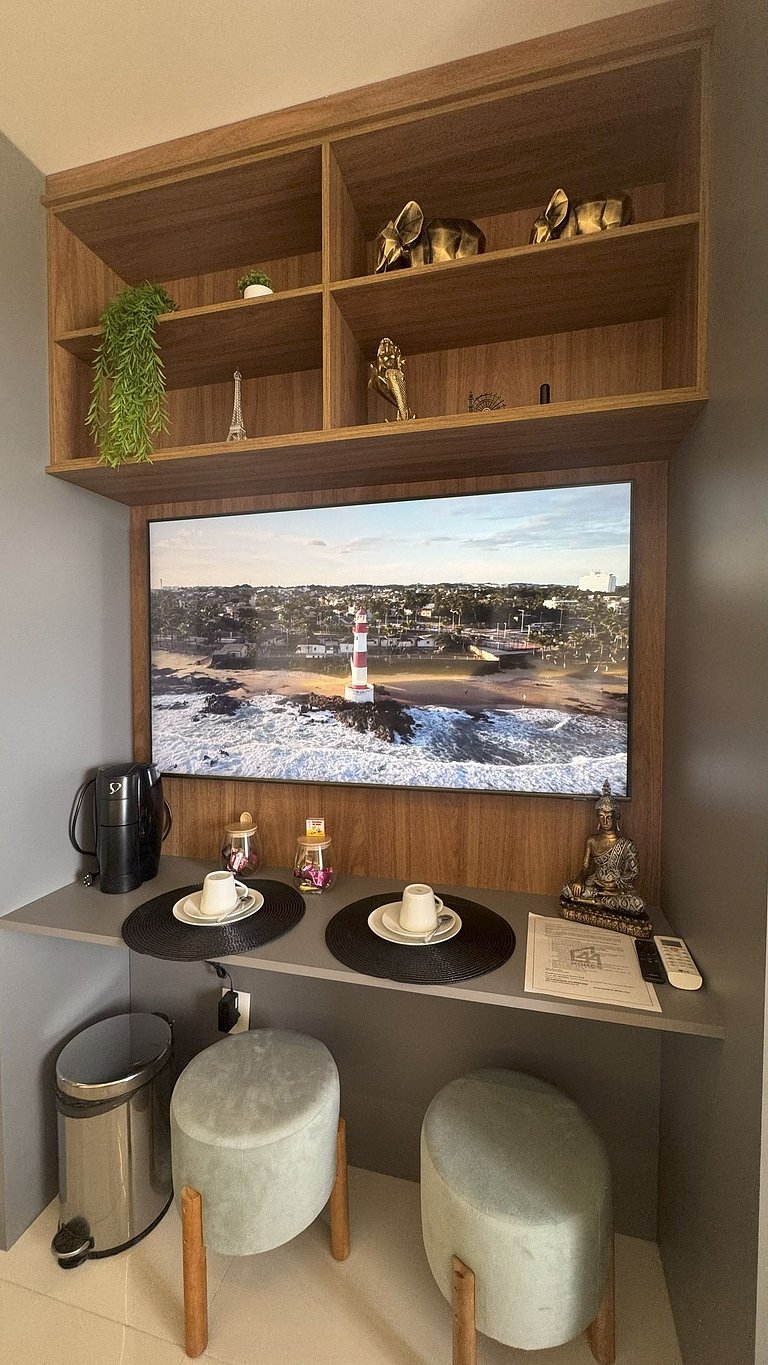 Studio Vista Mar em Stella Maris, Salvador