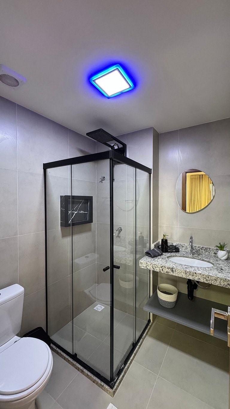 Studio vista para o mar de Itapua em Salvador