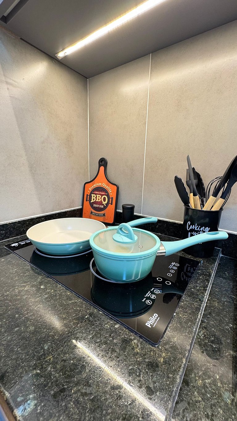 Studio vista para o mar de Itapua em Salvador