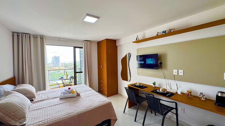 Studio perto do mar da Pedra do Sal em salvador