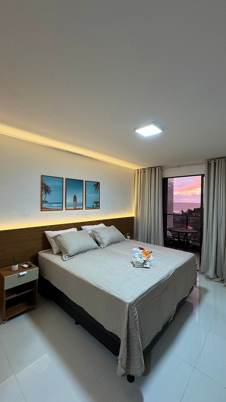 Studio perto do mar da Pedra do Sal em salvador