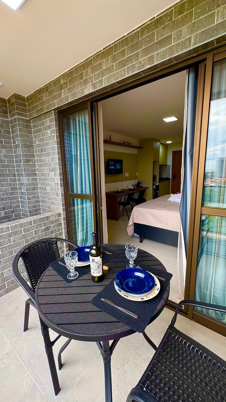 Studio perto do mar da Pedra do Sal em salvador