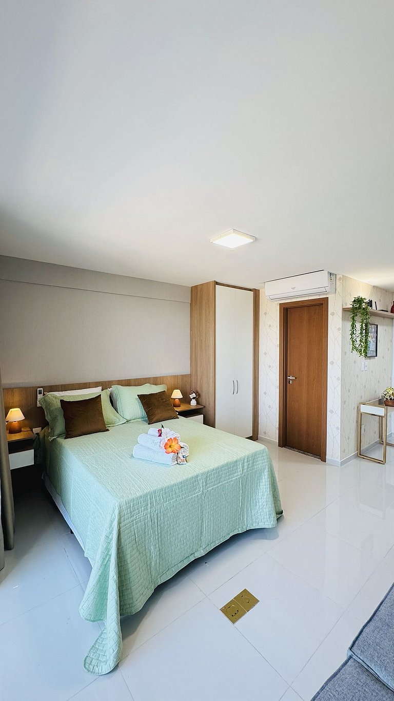 Studio Vista Mar Deslubrante em Salvador!