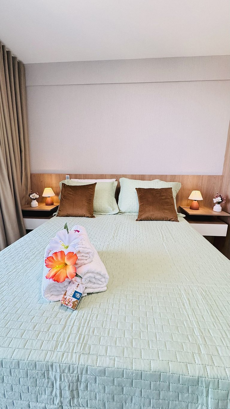 Studio Vista Mar Deslubrante em Salvador!