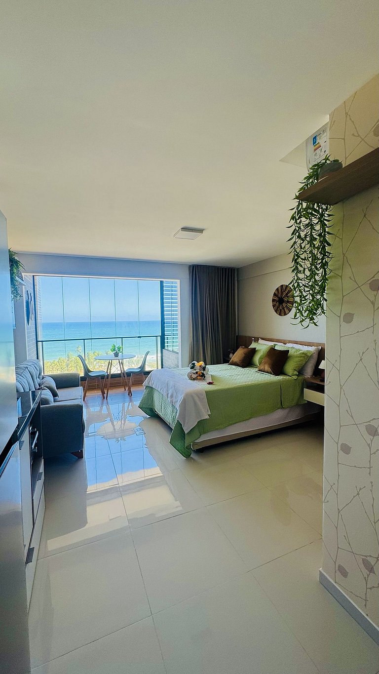 Studio Vista Mar Deslubrante em Salvador!