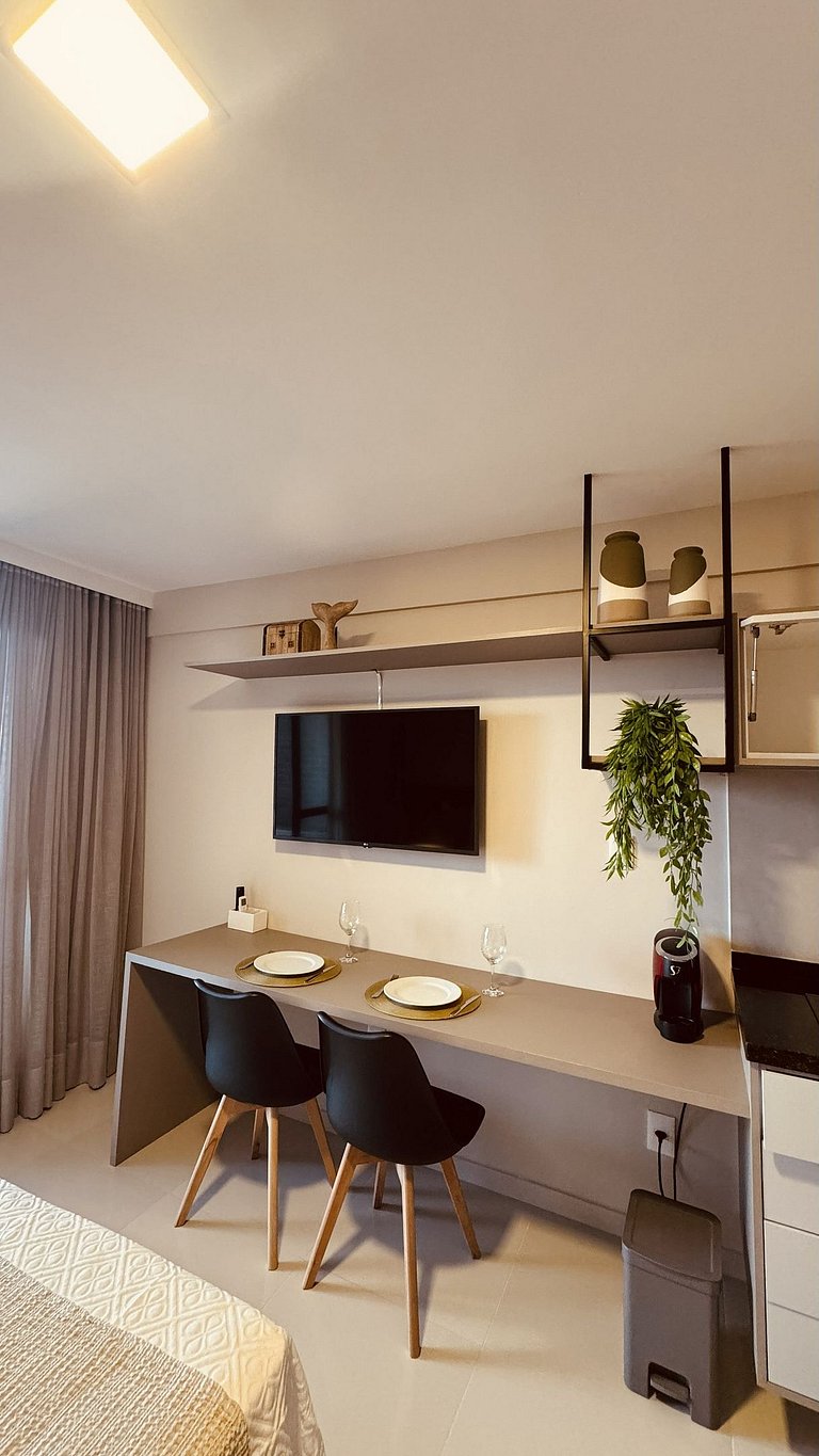 Studio Lindo Vista Mar em Stella Maris/Salvador