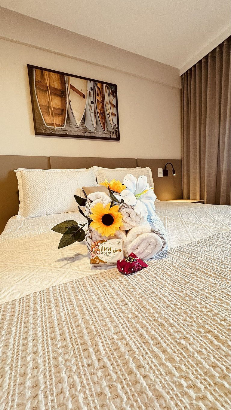 Studio Lindo Vista Mar em Stella Maris/Salvador