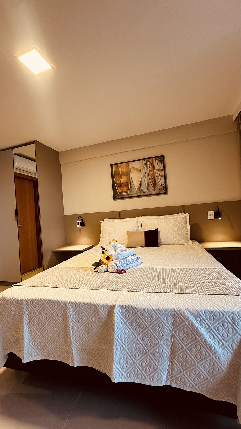 Studio Lindo Vista Mar em Stella Maris/Salvador