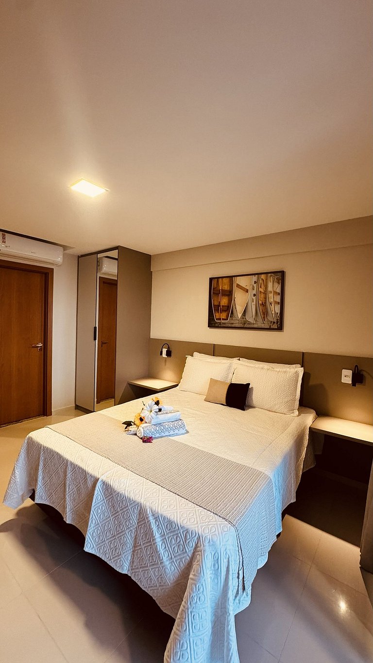 Studio Lindo Vista Mar em Stella Maris/Salvador