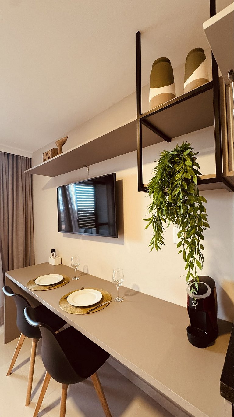 Studio Lindo Vista Mar em Stella Maris/Salvador