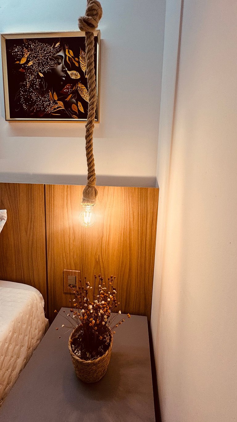 Lindo Studio Vista Mar com piscina no Rooftop