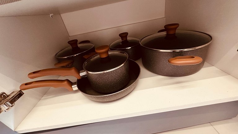 Lindo Studio Vista Mar com piscina no Rooftop