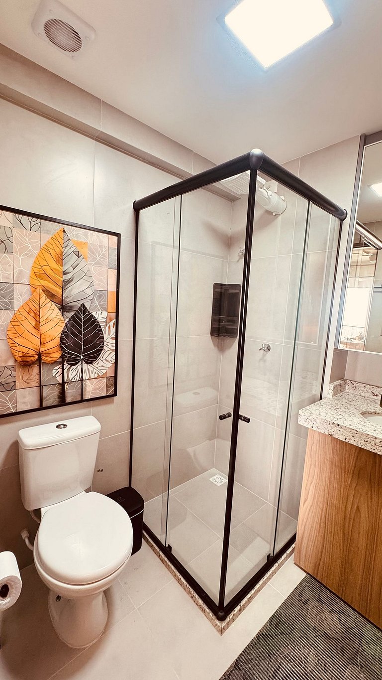 Lindo Studio Vista Mar com piscina no Rooftop