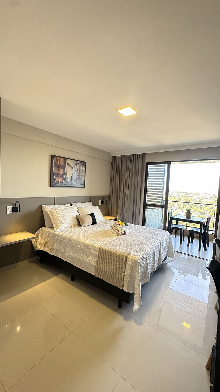 Studio Lindo Vista Mar em Stella Maris/Salvador