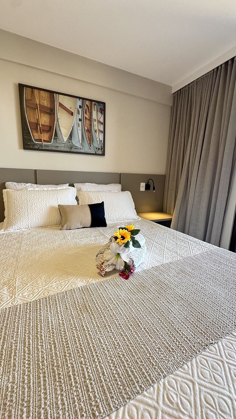 Studio Lindo Vista Mar em Stella Maris/Salvador