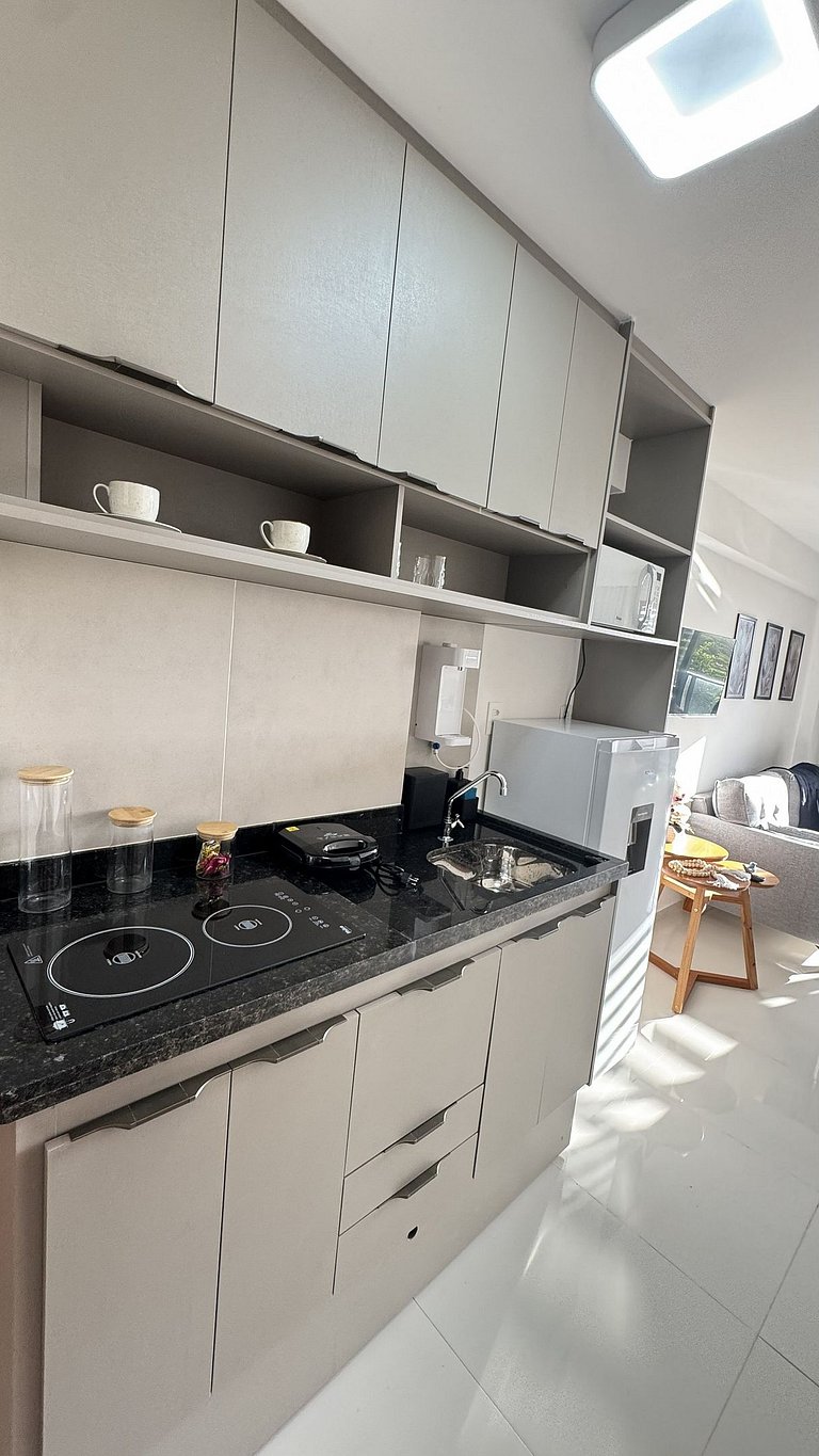 Studio charmoso •Vista mar• Pedra do Sal / Itapuã