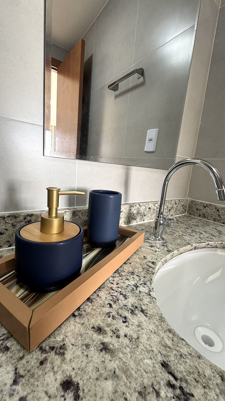 Studio charmoso •Vista mar• Pedra do Sal / Itapuã