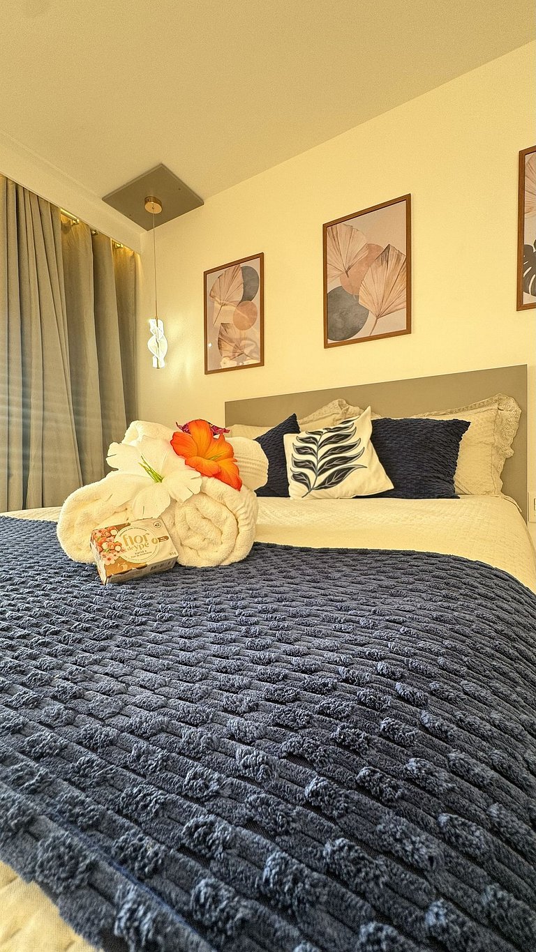 Studio charmoso •Vista mar• Pedra do Sal / Itapuã