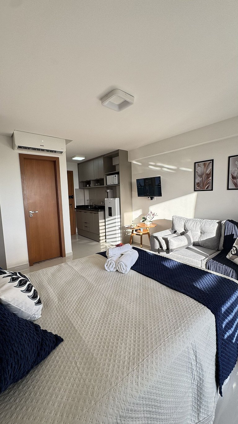 Studio charmoso •Vista mar• Pedra do Sal / Itapuã