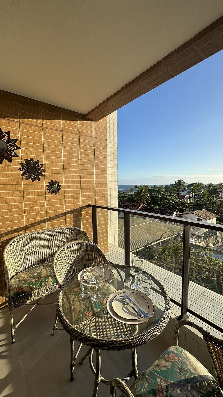 Studio charmoso •Vista mar• Pedra do Sal / Itapuã