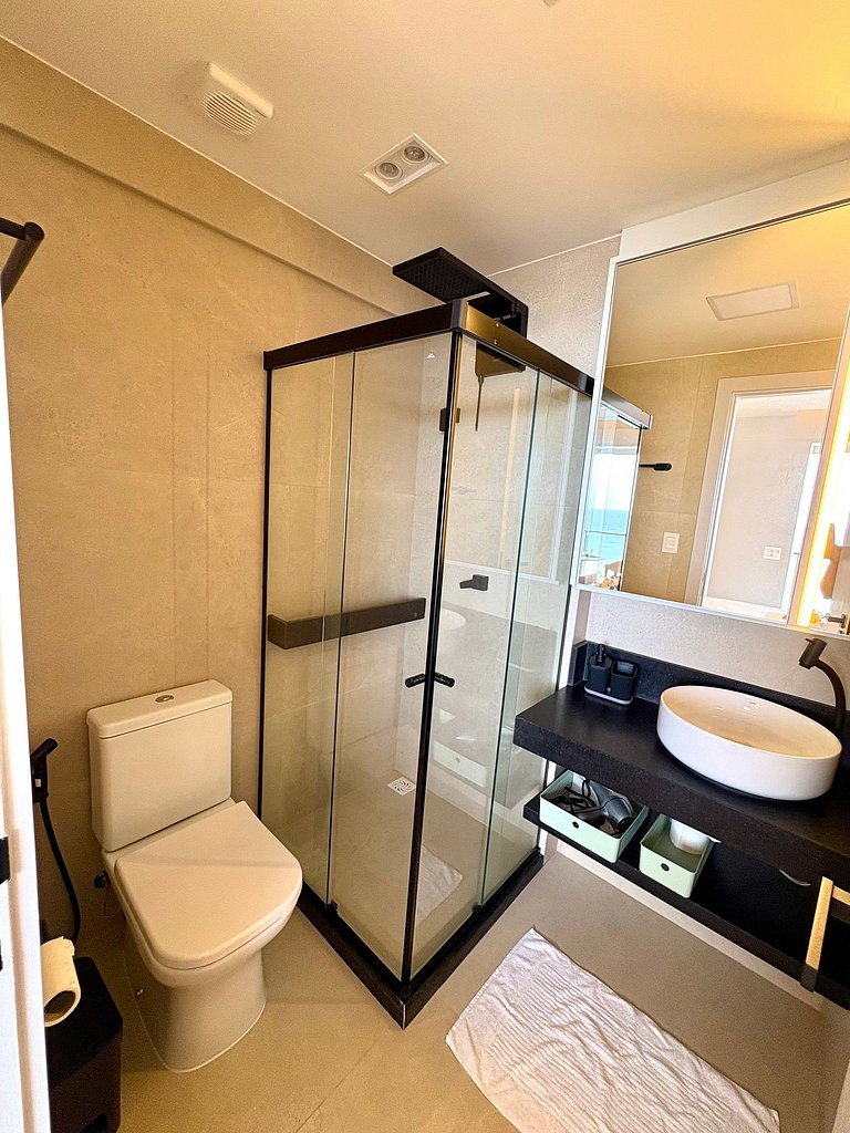 Studio Premium - Vista infinita do Mar em Salvador