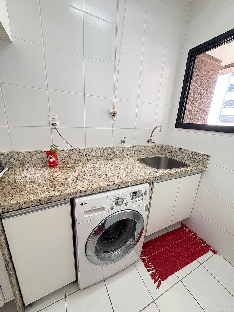 2 quartos, vista mar e conforto no Costa Azul