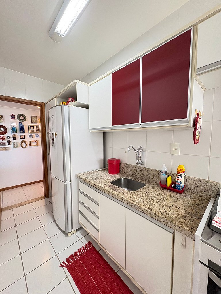 2 quartos, vista mar e conforto no Costa Azul