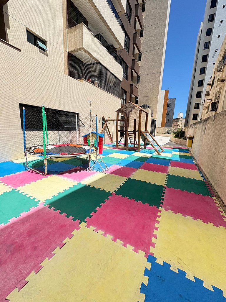 2 quartos, vista mar e conforto no Costa Azul