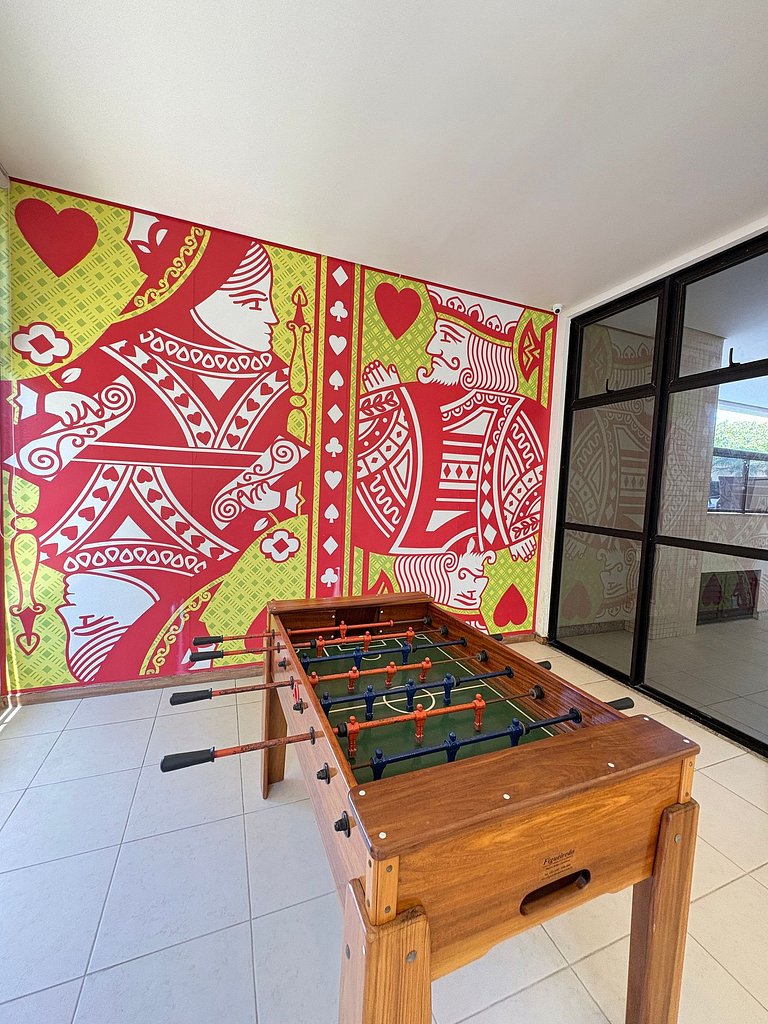 2 quartos, vista mar e conforto no Costa Azul