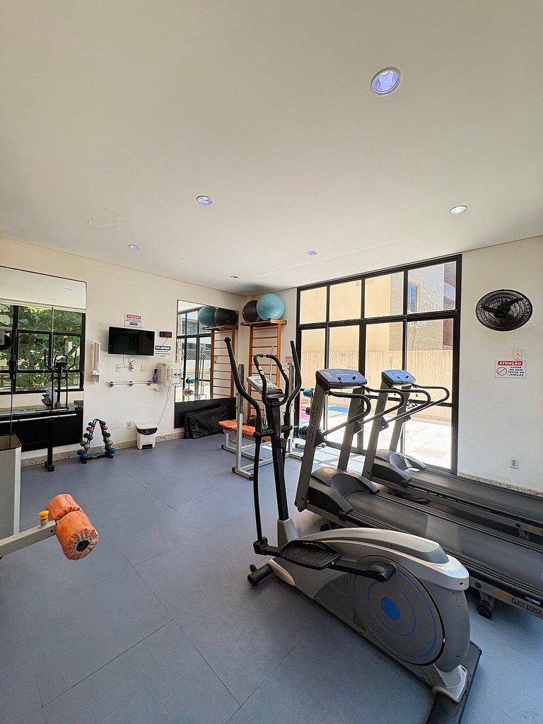 2 quartos, vista mar e conforto no Costa Azul