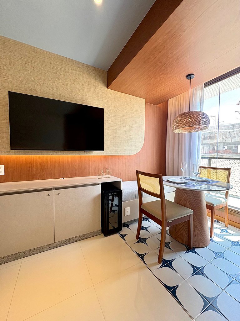 Studio sofisticado e acolhedor em Salvador