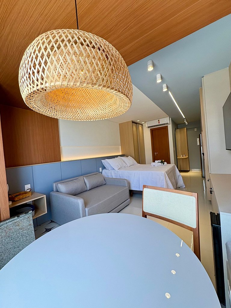 Studio sofisticado e acolhedor em Salvador