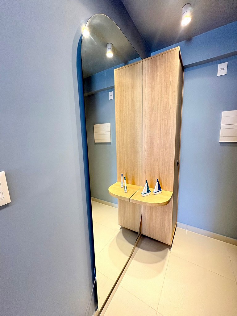 Studio sofisticado e acolhedor em Salvador