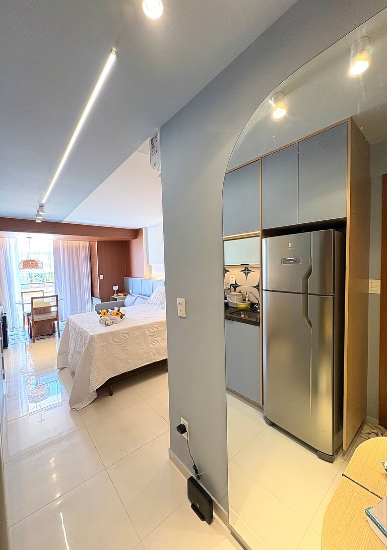 Studio sofisticado e acolhedor em Salvador