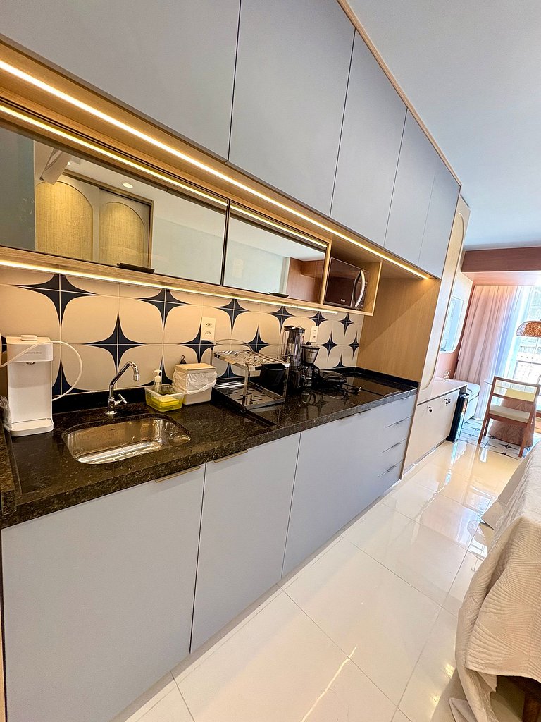 Studio sofisticado e acolhedor em Salvador